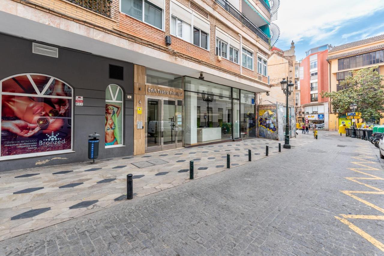 Plaza Del Teatro Lejlighed Málaga Eksteriør billede